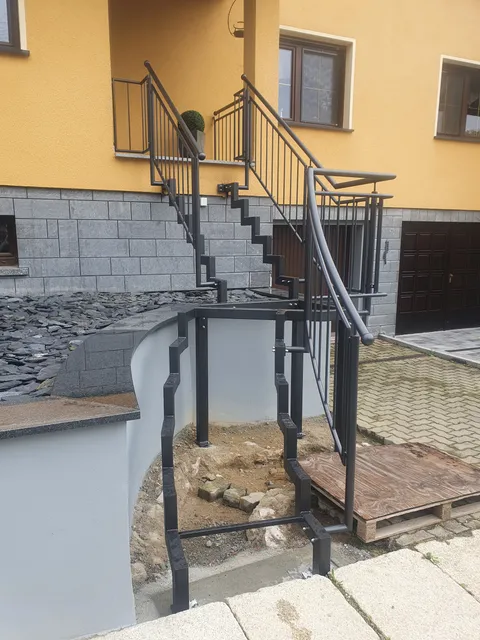 Unterkonstruktion Treppe Burgstädt